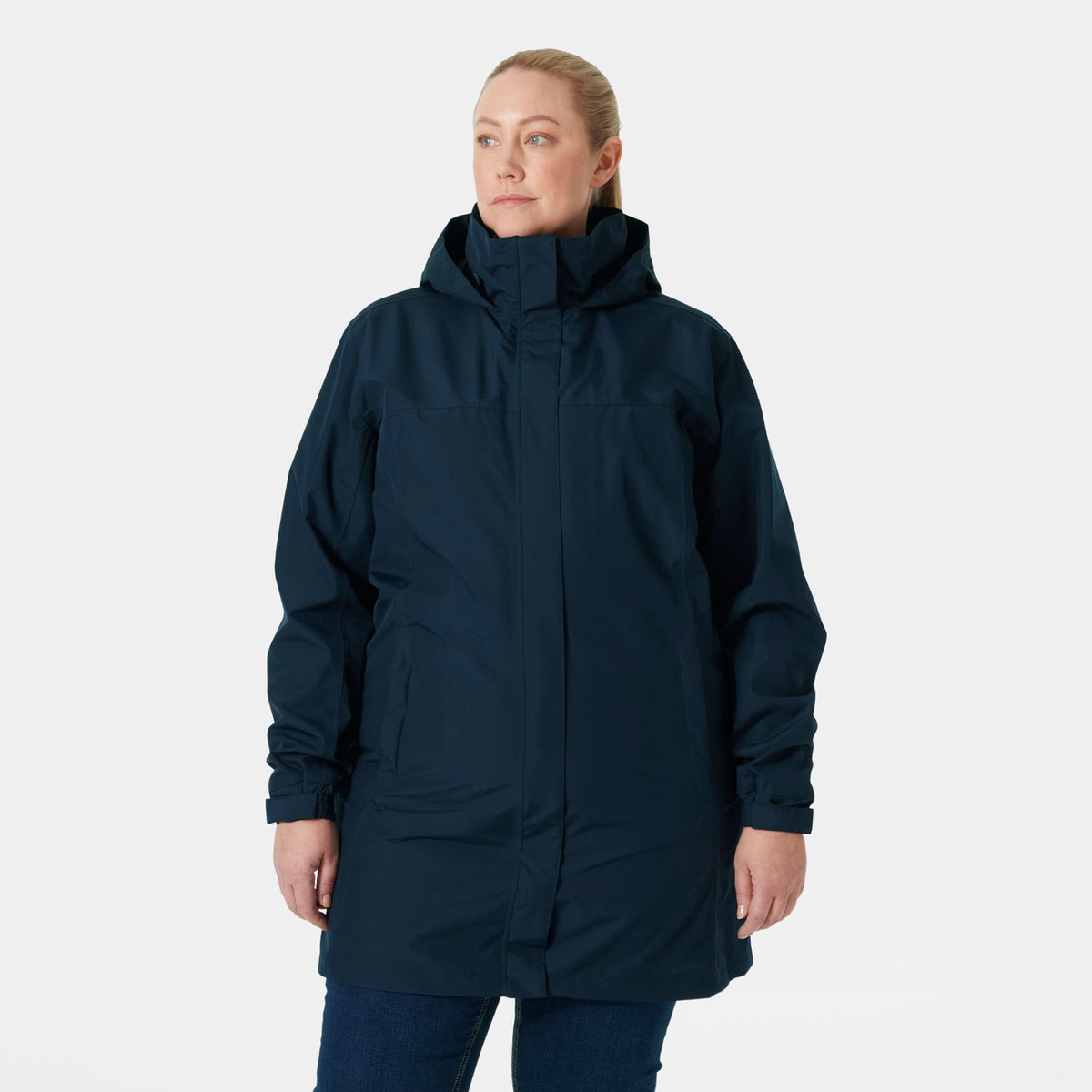 W ADEN LONG COAT, NAVY, XXXXL