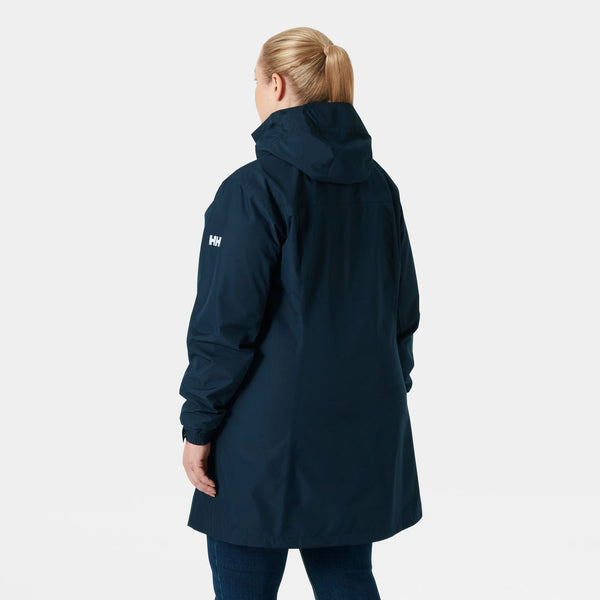 W ADEN LONG COAT, NAVY, XXXXL