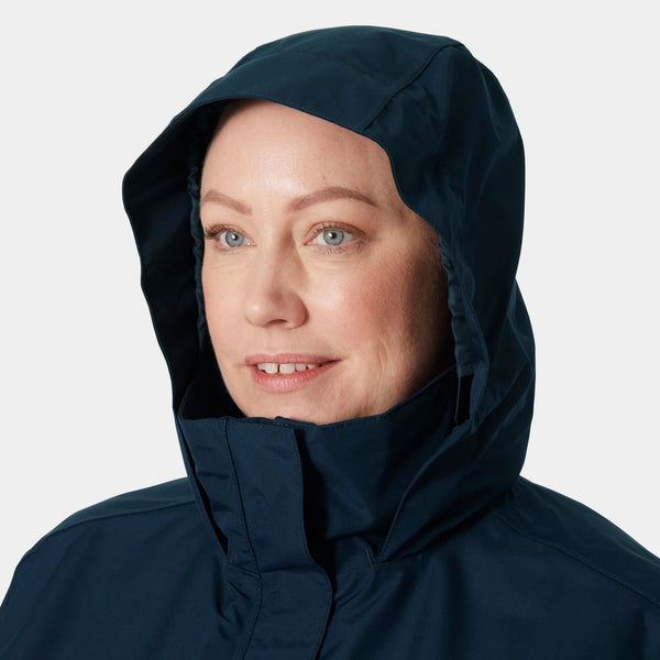 W ADEN LONG COAT, NAVY, XXXXL