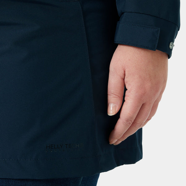 W ADEN LONG COAT, NAVY, XXXXL