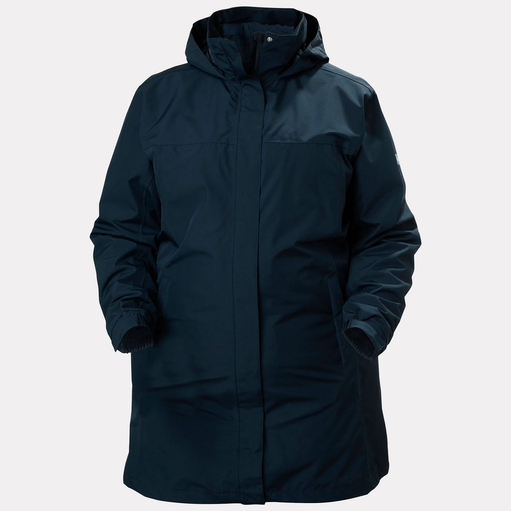 W ADEN LONG COAT, NAVY, XXXXL