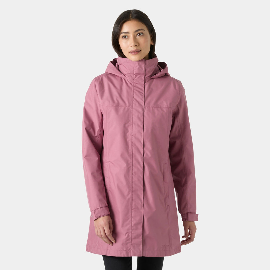 W ADEN LONG COAT, WILDBERRY, L