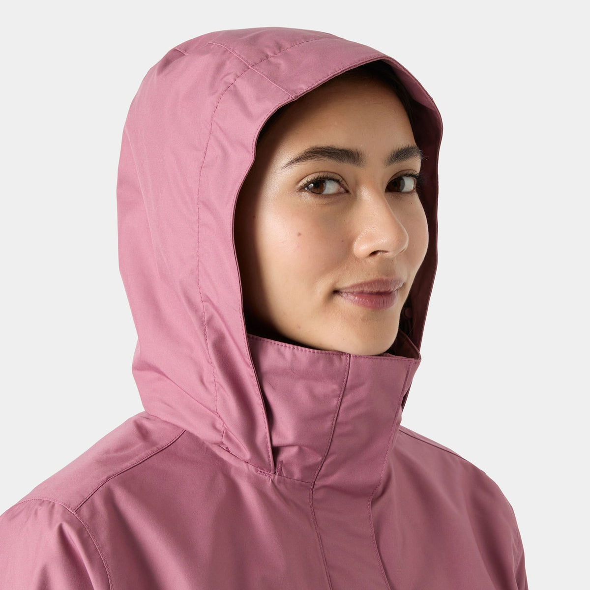 W ADEN LONG COAT, WILDBERRY, L