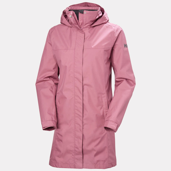 W ADEN LONG COAT, WILDBERRY, L