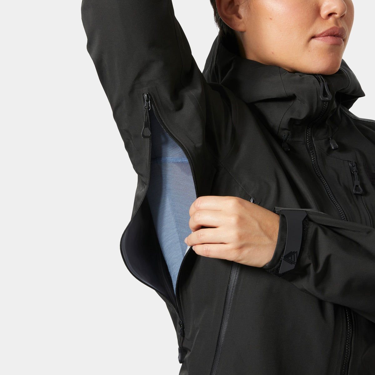 W ODIN 9 WORLD INFIN SHELL JKT, BLACK, XS