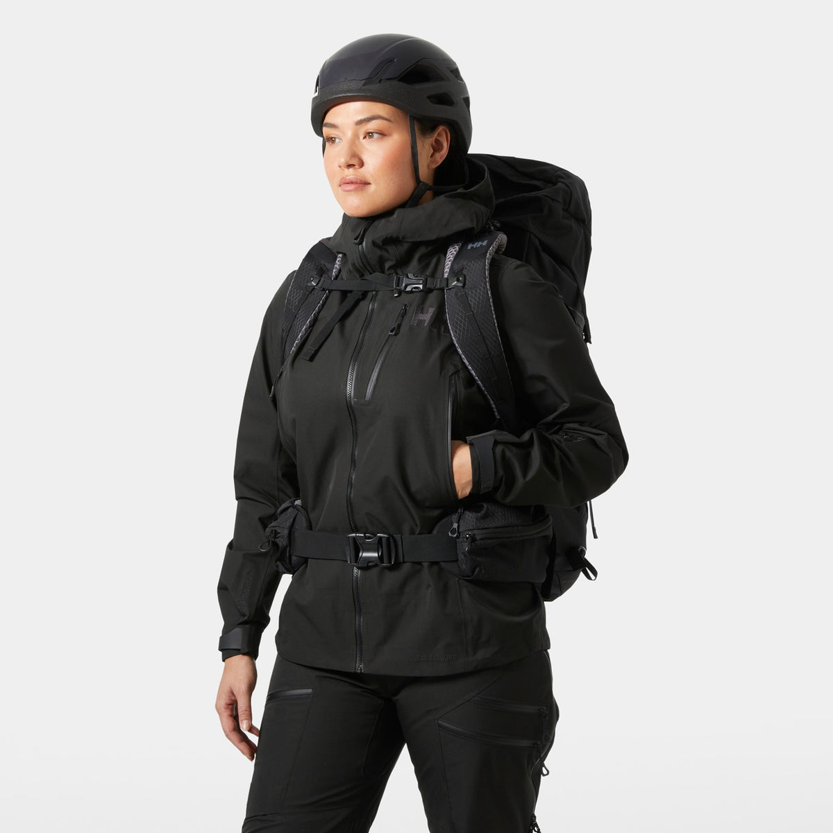W ODIN 9 WORLD INFIN SHELL JKT, BLACK, XS