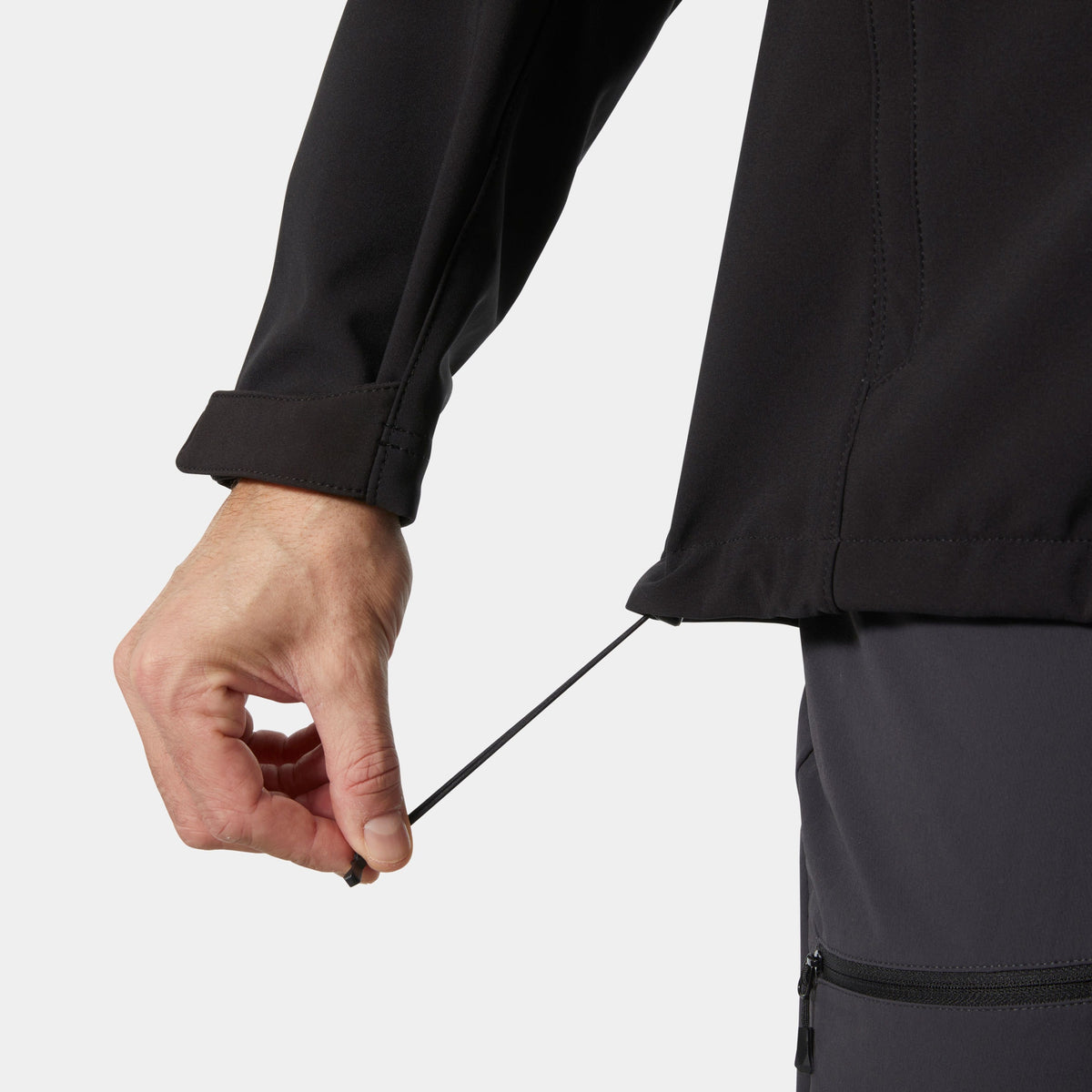 PARAMOUNT SOFTSHELL JACKET, BLACK, XXL