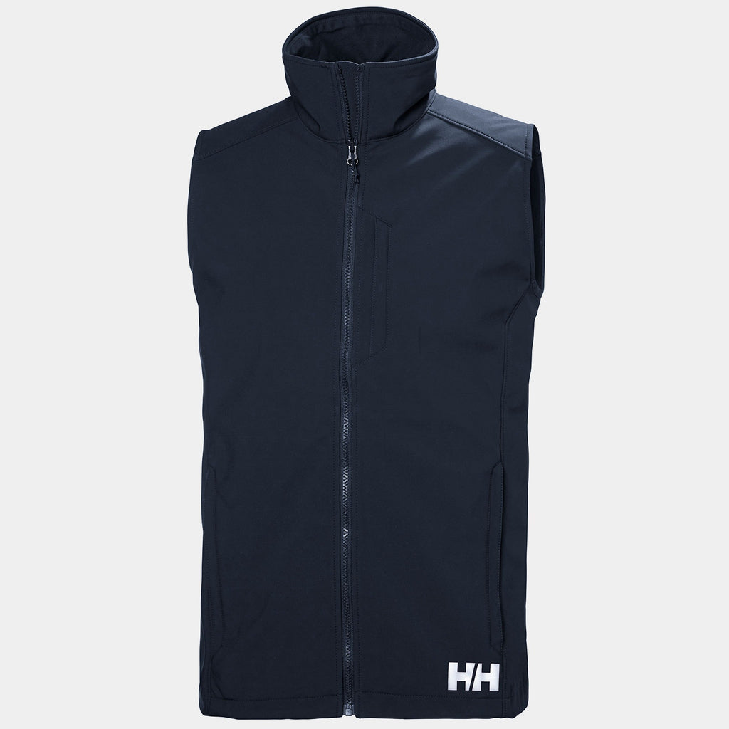 PARAMOUNT SOFTSHELL VEST, NAVY, XXL