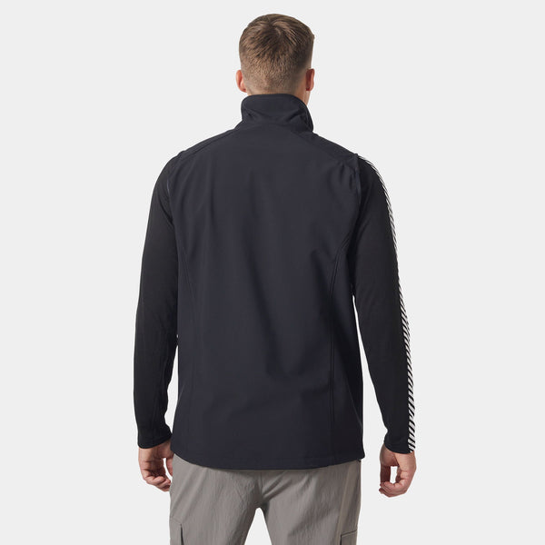 PARAMOUNT SOFTSHELL VEST, BLACK, XXL