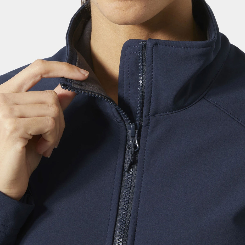 W PARAMOUNT SOFTSHELL JACKET, NAVY, L