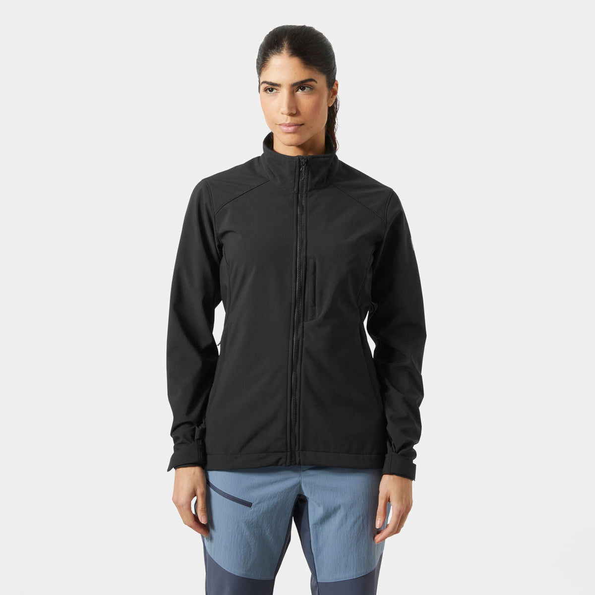 W PARAMOUNT SOFTSHELL JACKET, BLACK, L