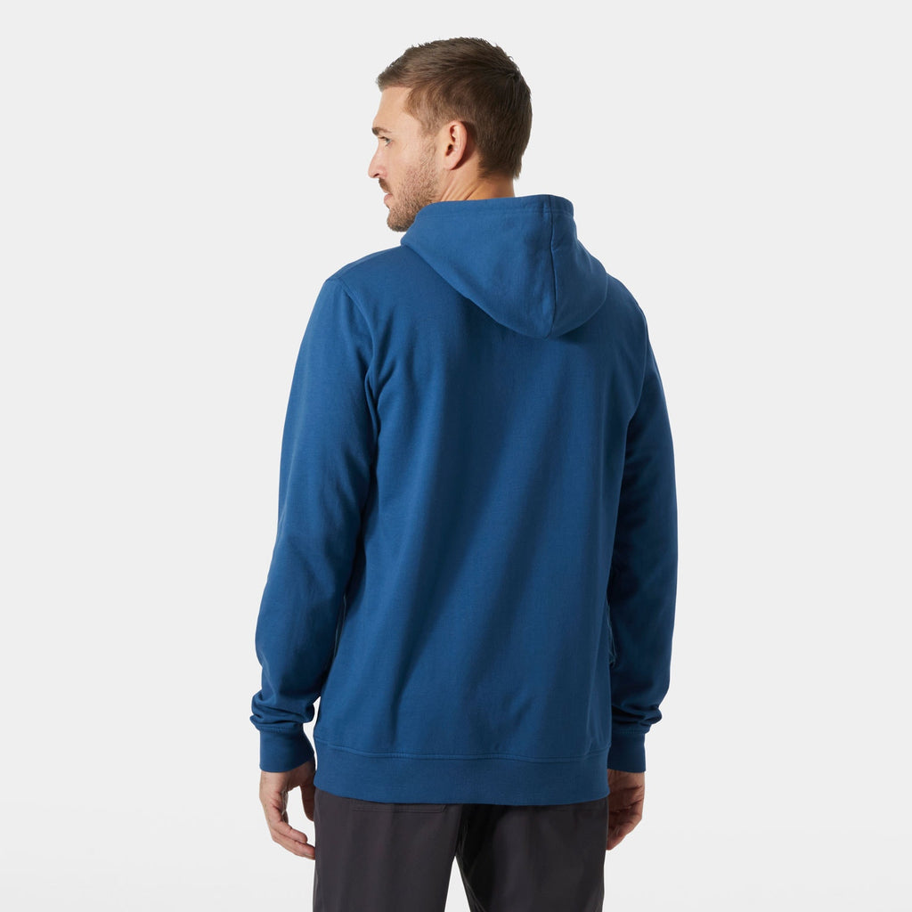 NORD GRAPHIC PULL OVER HOODIE, DEEP FJORD, S