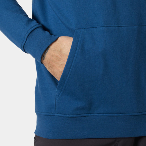 NORD GRAPHIC PULL OVER HOODIE, DEEP FJORD, S