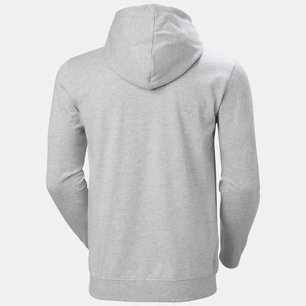 NORD GRAPHIC PULL OVER HOODIE, GREY MELANG, XXL