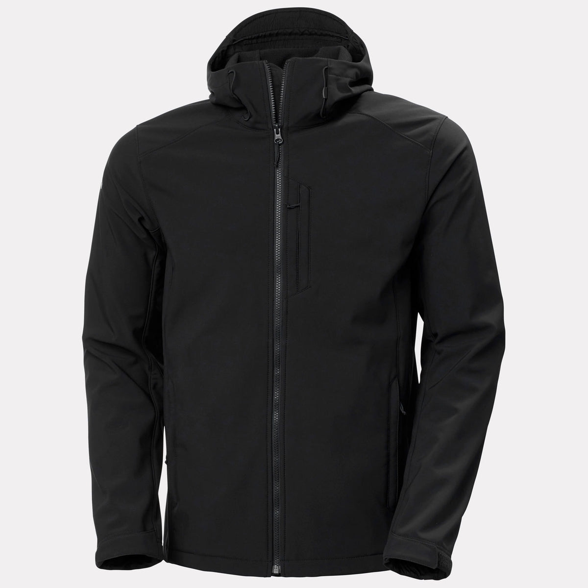 PARAMOUNT HOODED SOFTSHELL JKT, BLACK, XXL
