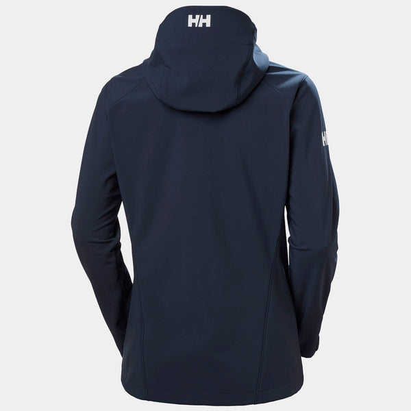 W PARAMOUNT HOOD SOFTSHELL JKT, NAVY, L