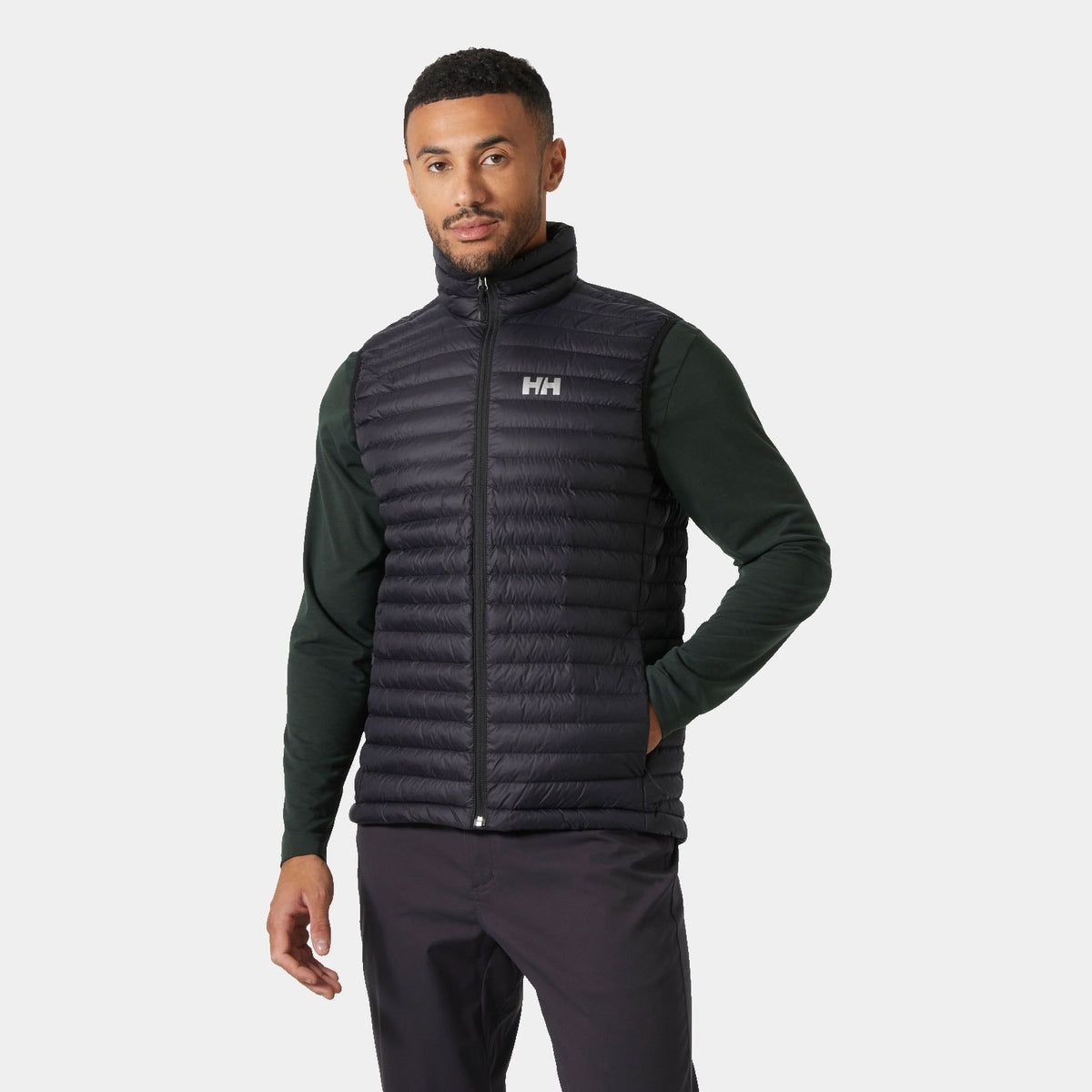 SIRDAL INSULATOR VEST, BLACK, S Main image