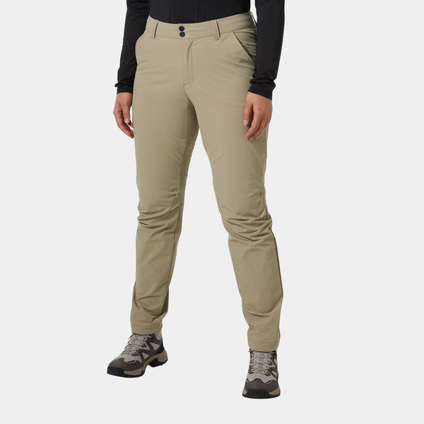 W BRONA SOFTSHELL PANT, PEBBLE, L