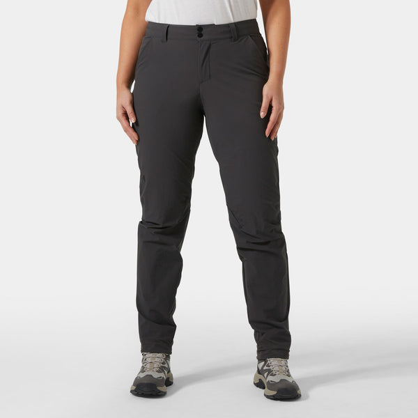 W BRONA SOFTSHELL PANT, EBONY, L