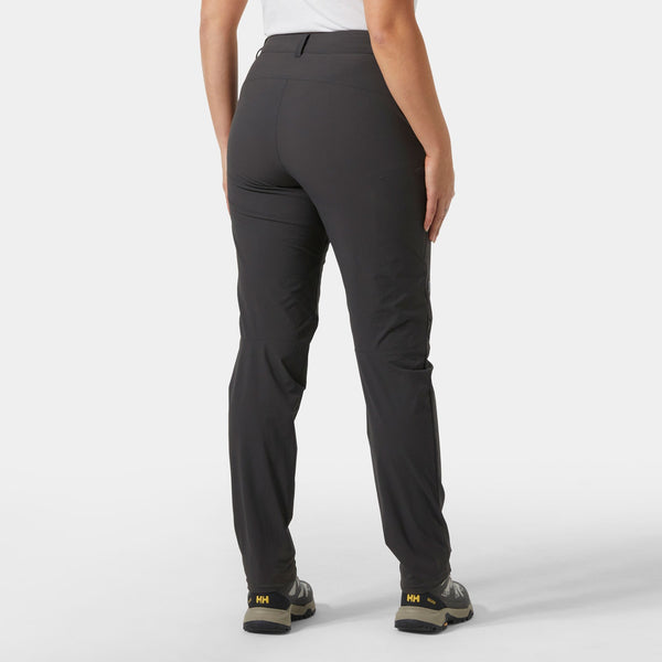 W BRONA SOFTSHELL PANT, EBONY, L