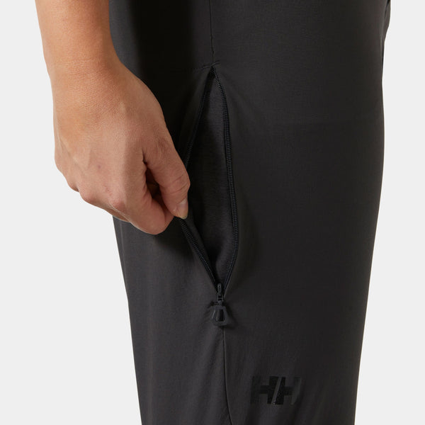 W BRONA SOFTSHELL PANT, EBONY, L