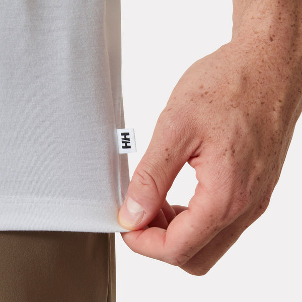 SKOG GRAPHIC TSHIRT, WHITE, L