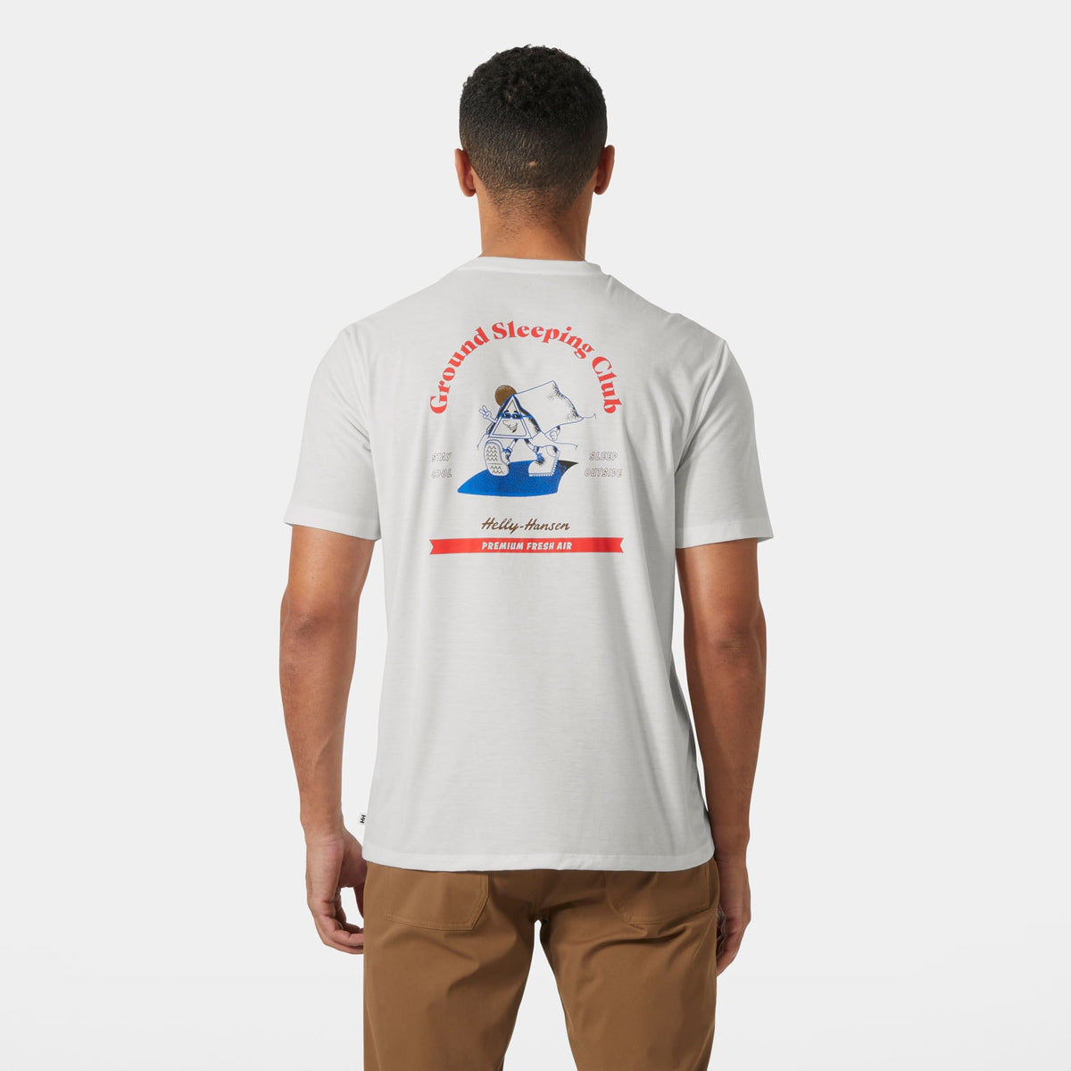 SKOG GRAPHIC TSHIRT, WHITE, XXL