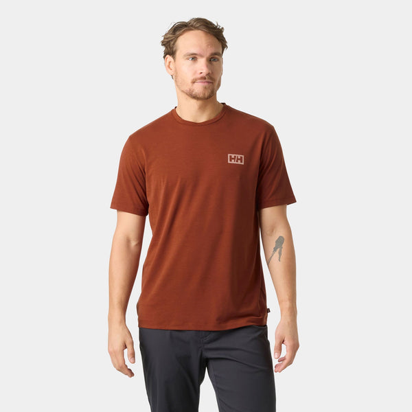 SKOG GRAPHIC TSHIRT, IRON OXIDE, XXL