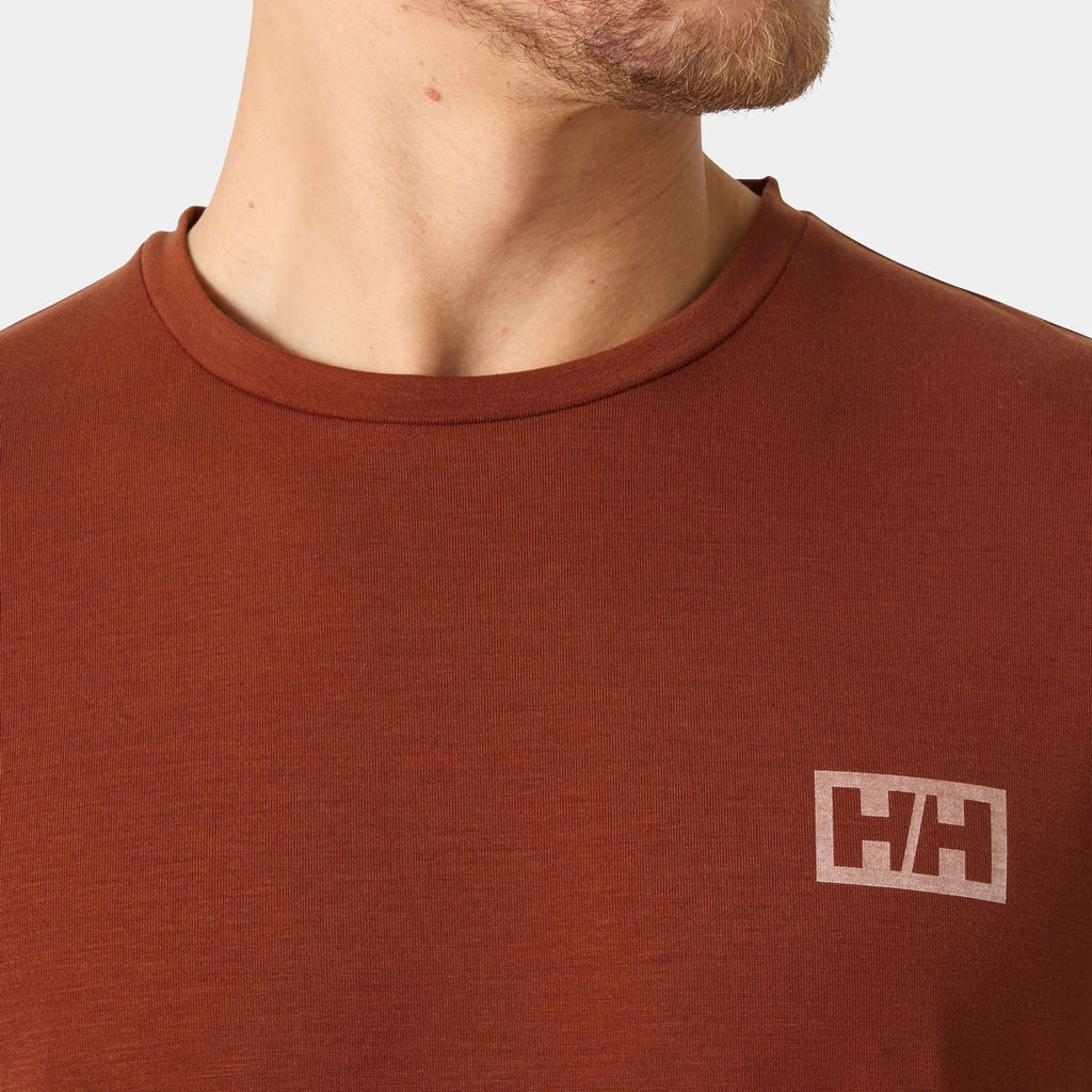 SKOG GRAPHIC TSHIRT, IRON OXIDE, XXL
