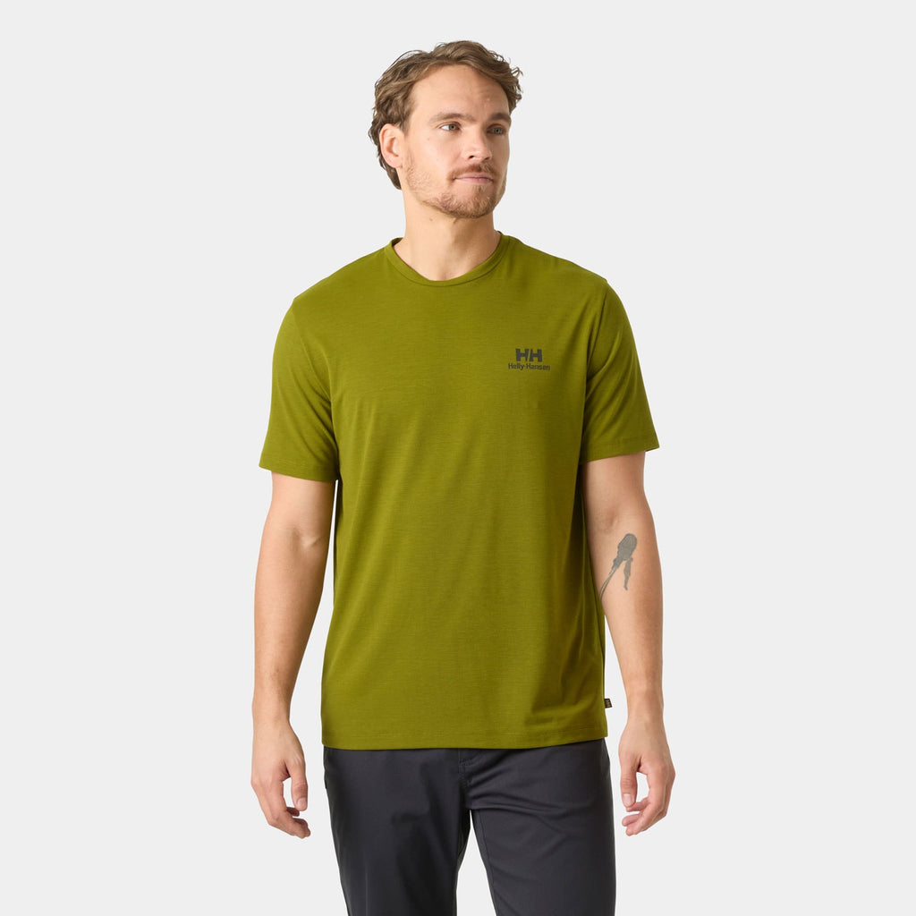 SKOG GRAPHIC TSHIRT, OLIVE GREEN, XXL
