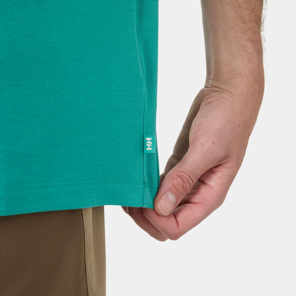 SKOG GRAPHIC TSHIRT, DARK MINT, L