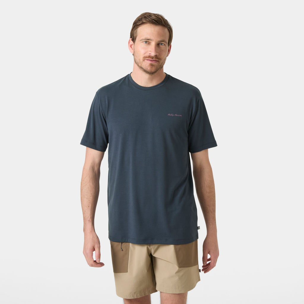 SKOG GRAPHIC TSHIRT, ALPINE FROS, L