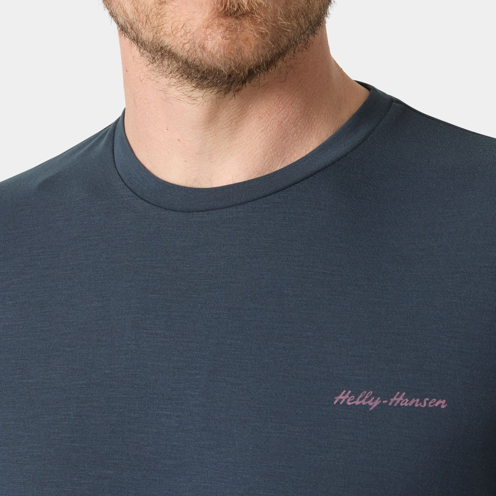 SKOG GRAPHIC TSHIRT, ALPINE FROS, L