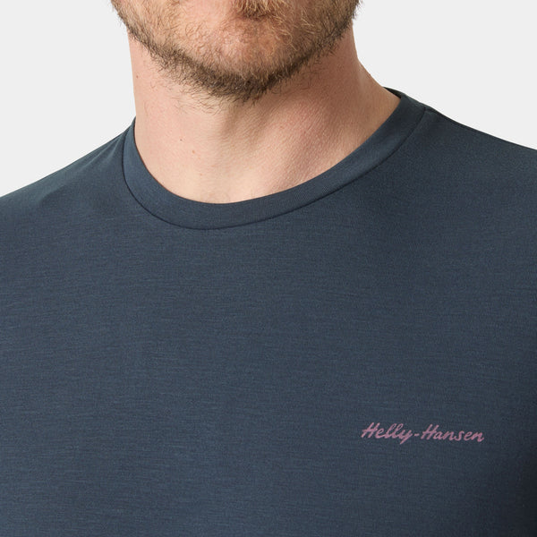 SKOG GRAPHIC TSHIRT, ALPINE FROS, L