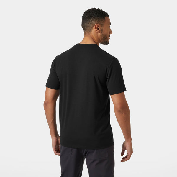 SKOG GRAPHIC TSHIRT, BLACK, S