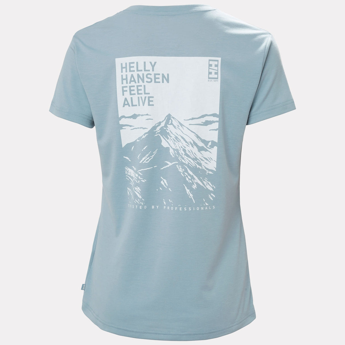 W SKOG GRAPHIC TEE, WINDY BLUE, L