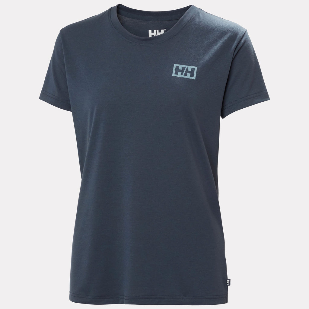 W SKOG GRAPHIC TEE, ALPINE FROS, L