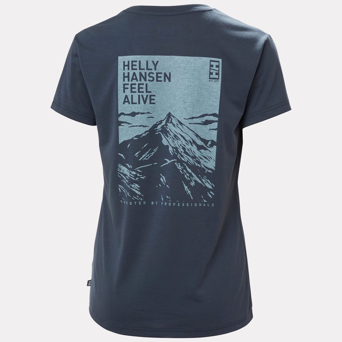 W SKOG GRAPHIC TEE, ALPINE FROS, L