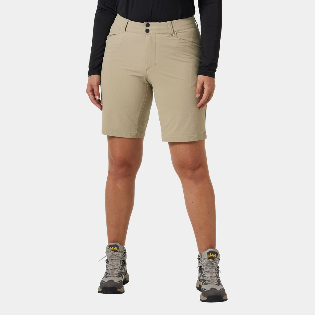 W BRONA SOFTSHELL SHORTS, PEBBLE, M
