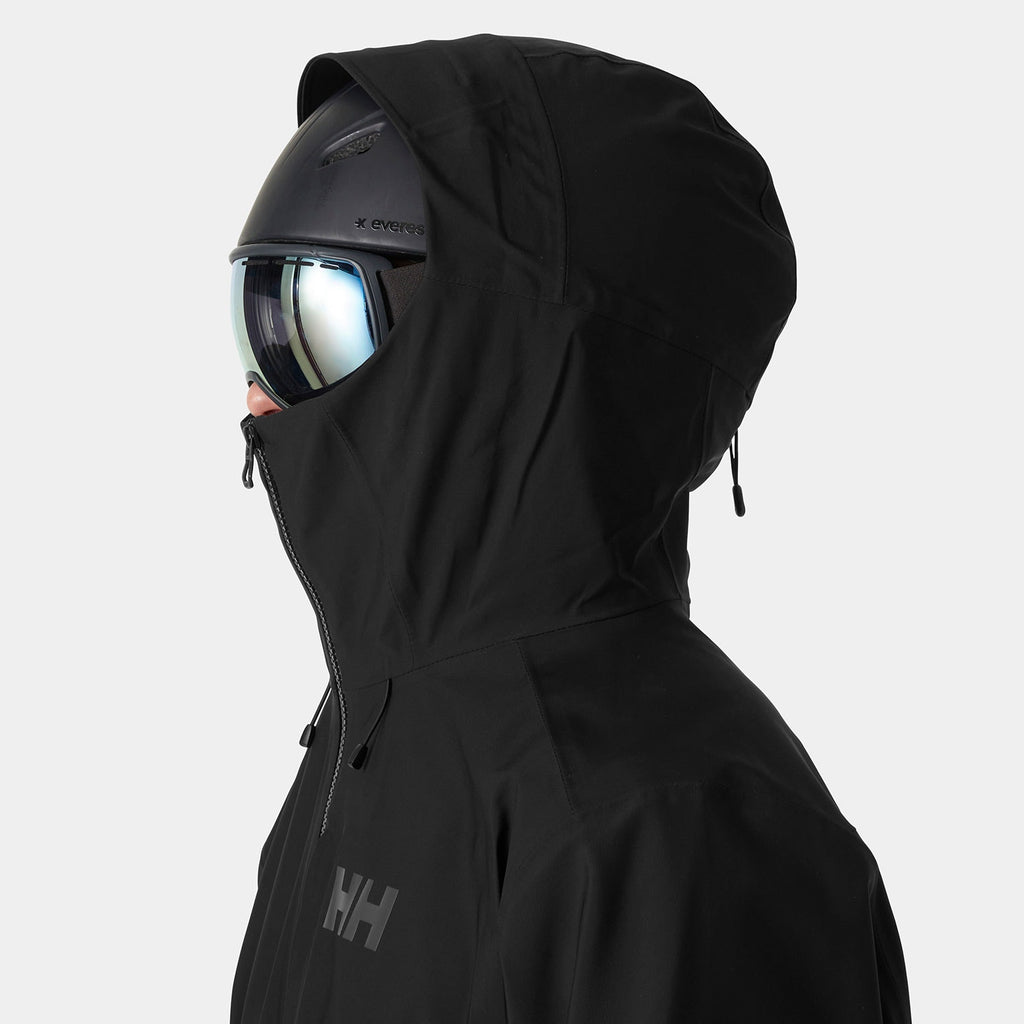 VERGLAS BC  JACKET, BLACK, XXL