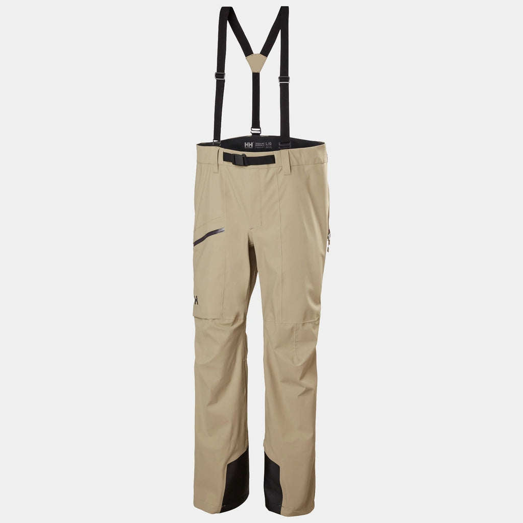 VERGLAS BC PANT, PEBBLE, XXL