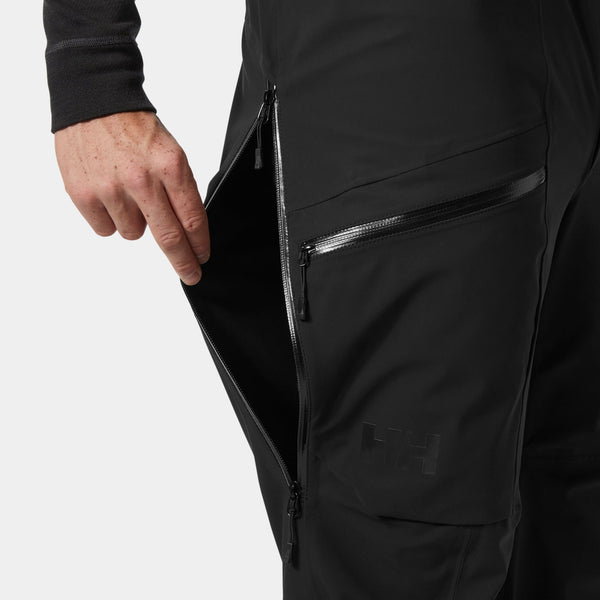 VERGLAS BC PANT, BLACK, XL
