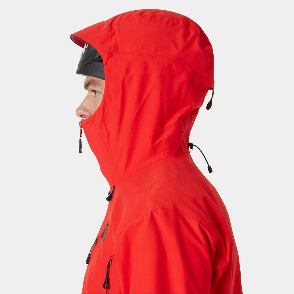 ODIN 9 WORLDS 30 JACKET, ALERT RED, XXL
