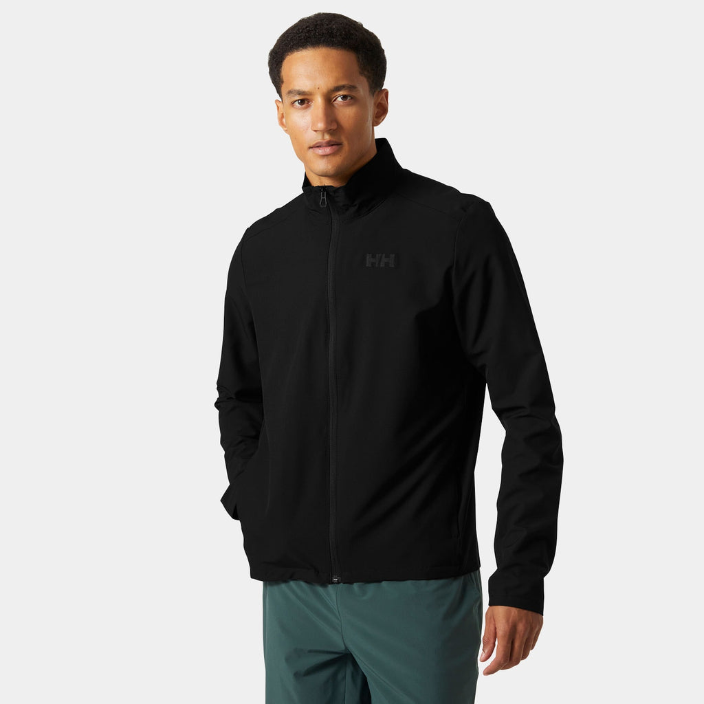 SIRDAL SOFTSHELL JACKET, BLACK, XXL