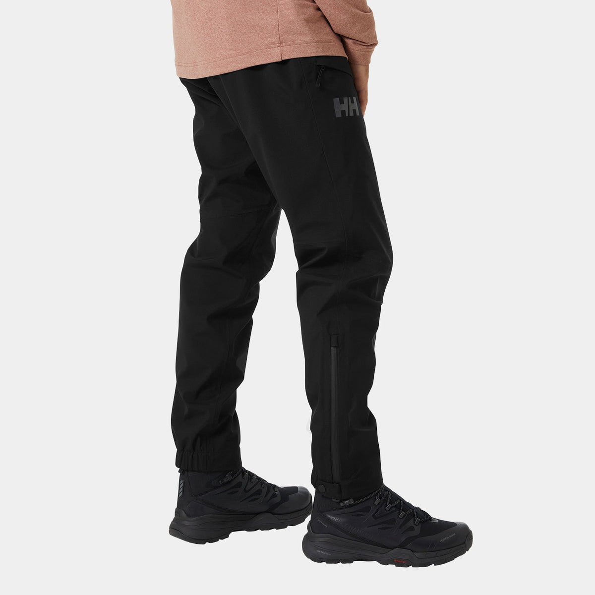 VERGLAS 3L SHELL PANT, BLACK, XXL