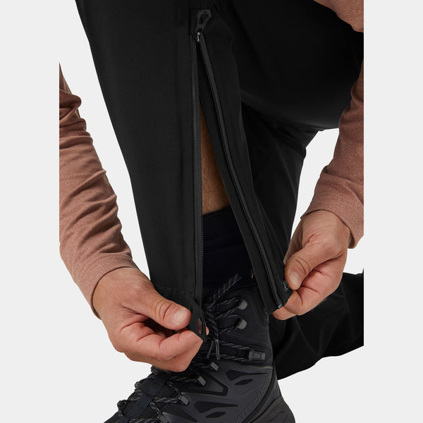 VERGLAS 3L SHELL PANT, BLACK, XXL