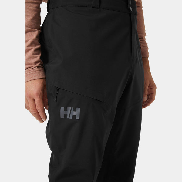 VERGLAS 3L SHELL PANT, BLACK, XXL