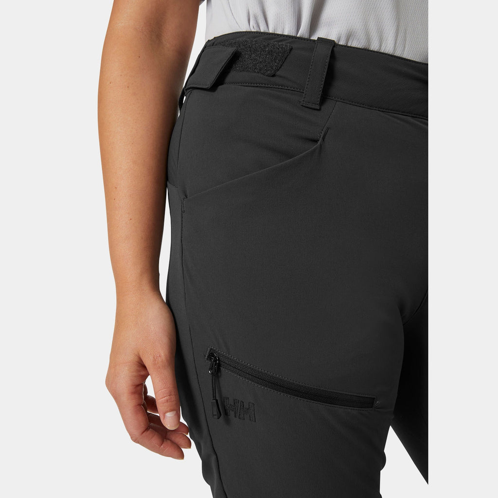 W BLAZE SOFTSHELL PANT, EBONY, L