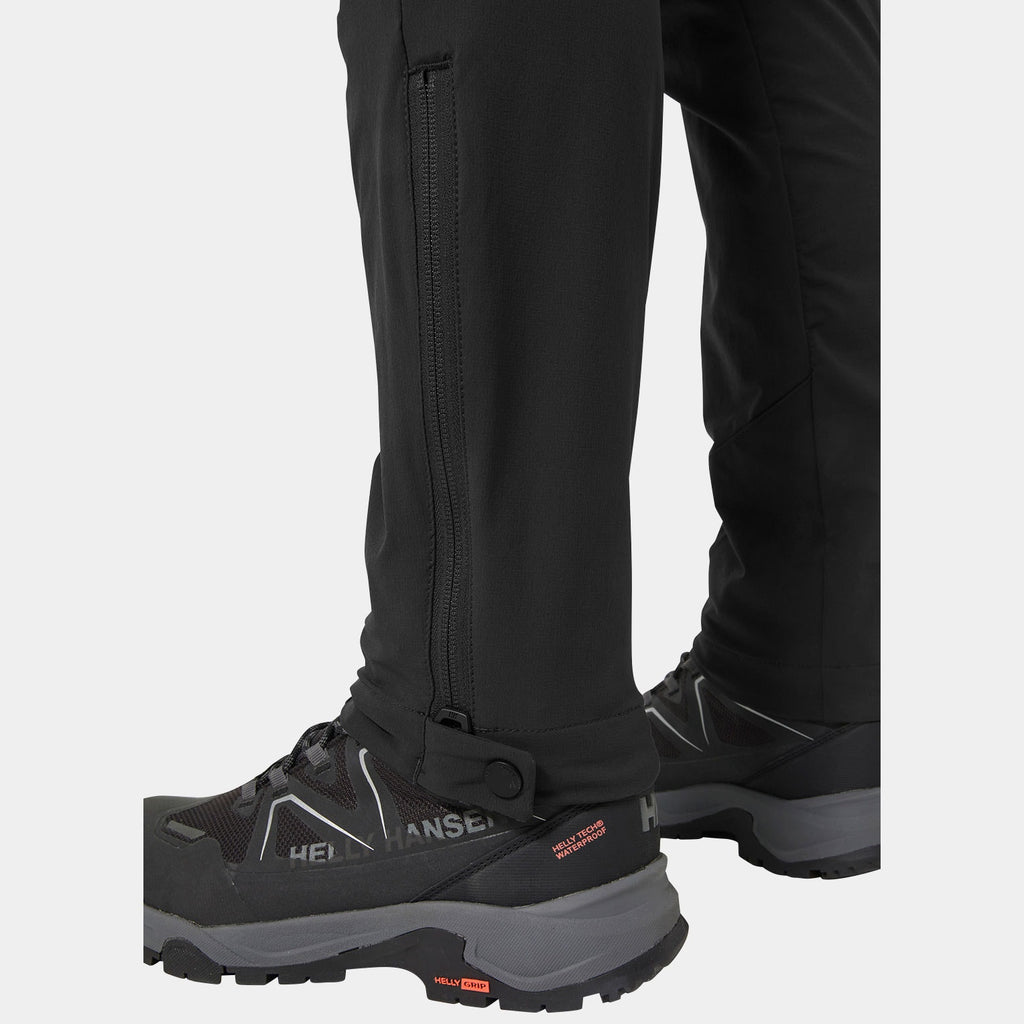 W BLAZE SOFTSHELL PANT, EBONY, L