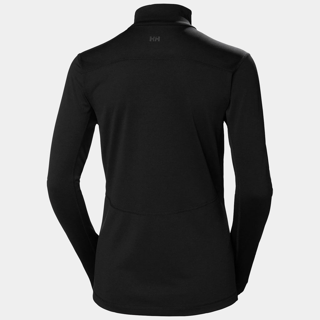 W LIFA TECH LITE 1/2 ZIP, BLACK, L